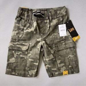 Lee Relaxed Fit Camo Camouflage Cargo Shorts Kids Size 7 NEW